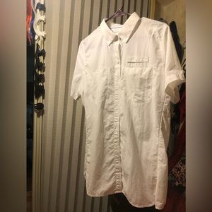 Mens l Amazon essentials whit fishing shirt